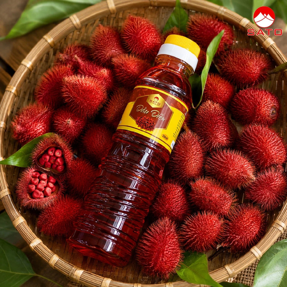 Dầu Điều Sato | Annatto Oil 250ml