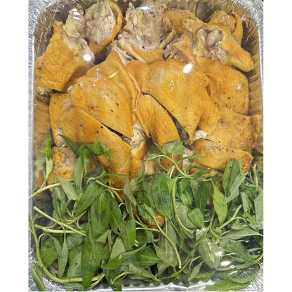 Gà Ủ Muối Hoa Tiêu | Salt-Baked Chicken