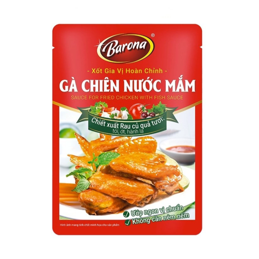 Barona-Xốt Gia Vị Hoàn Chỉnh | Seasoning Sauce 70g