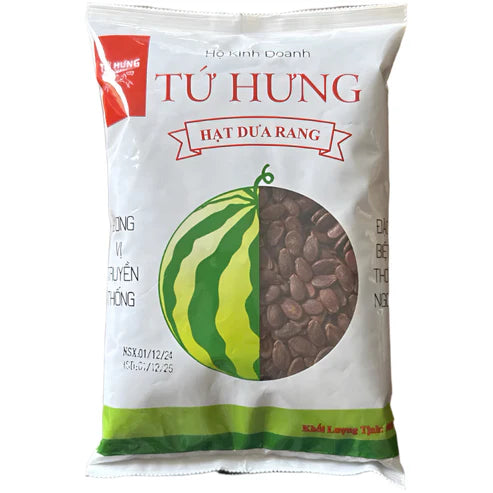 Hạt Dưa Tứ Hưng | Roasted Watermelon Seeds 500g