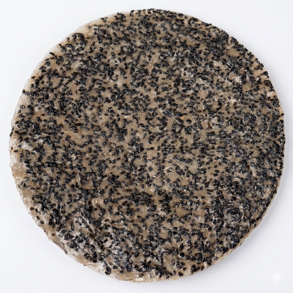 Bánh Tráng Dừa Mè Đen | Black Sesame & Coconut Rice Paper 450g