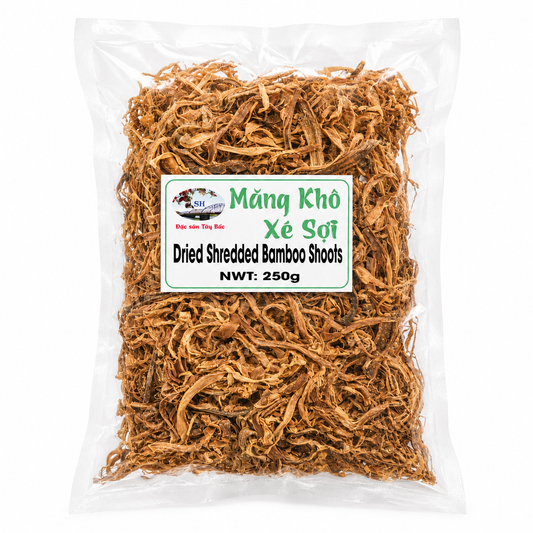 Măng Rừng Xé Sợi Khô | Dried Shredded Bamboo Shoot 100g