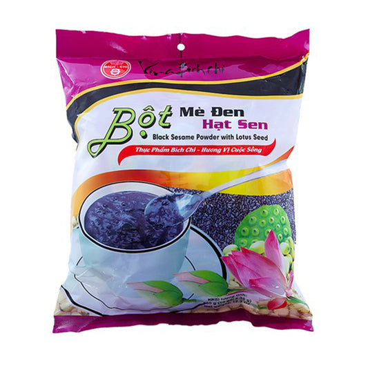 Bột Mè Đen Hạt Sen | Black Sesame Powder with Lotus Seed 350g