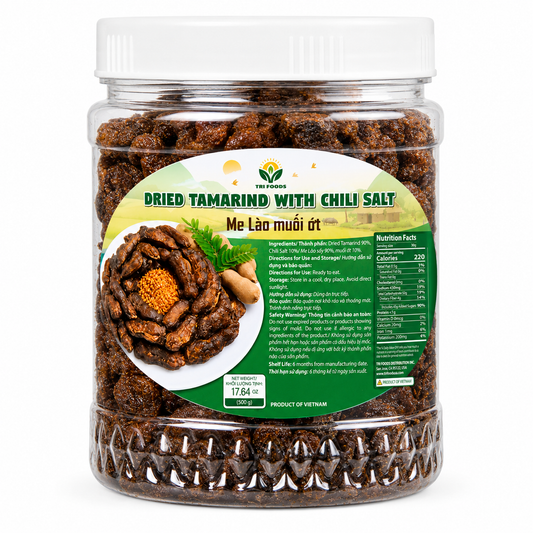 Me Lào Muối Ớt | Dried Tamarind with Chili Salt 500g