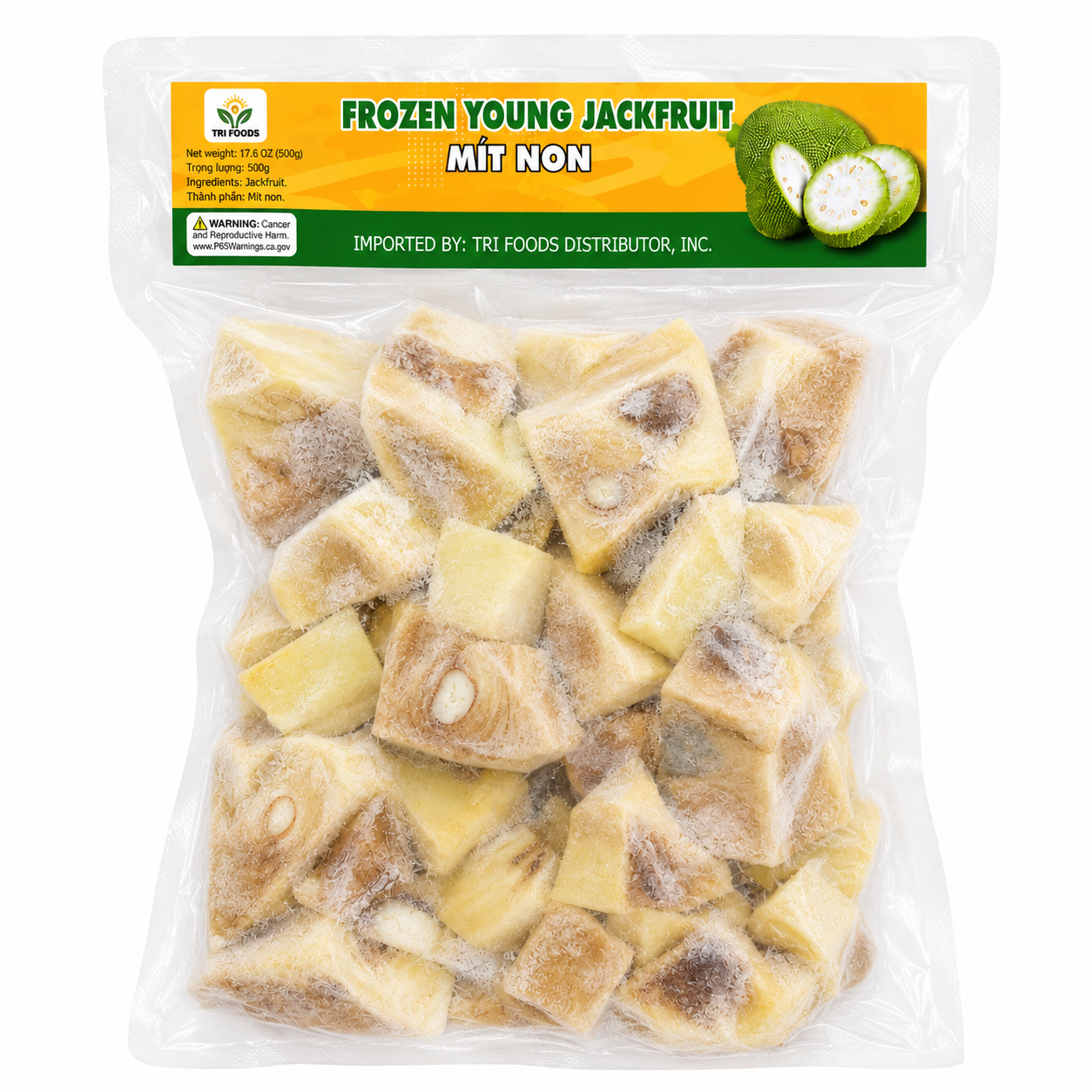 Mít Non Đông Lạnh | Frozen Young Jackfruit 500g