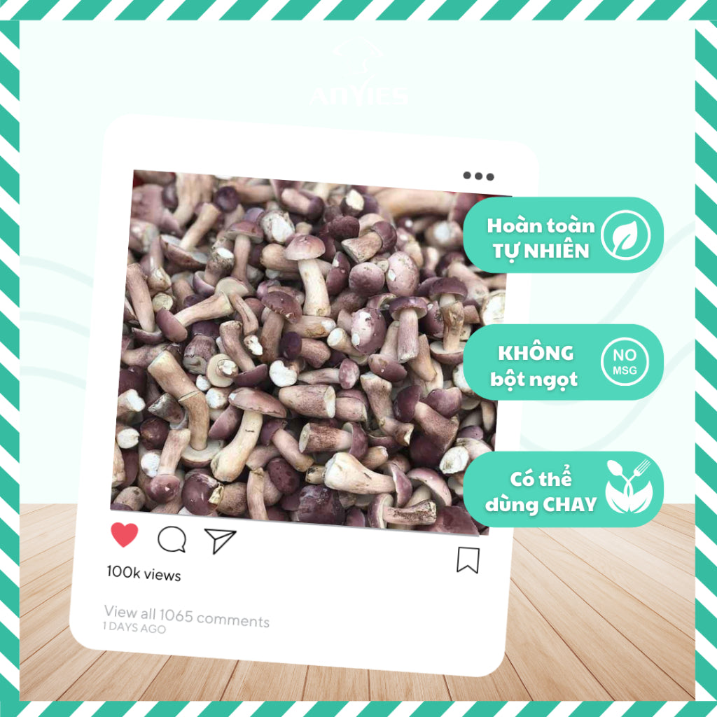 Nấm Tràm Sấy Lạnh | Freeze Dried Melaleuca Mushrooms 50g