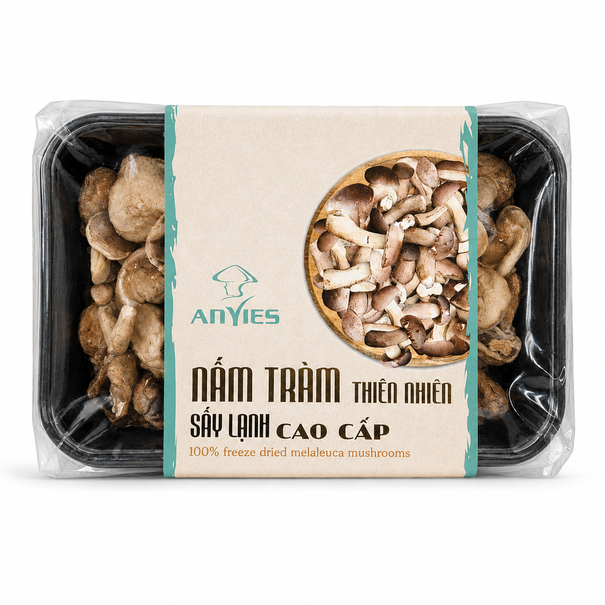 Nấm Tràm Sấy Lạnh | Freeze Dried Melaleuca Mushrooms 50g