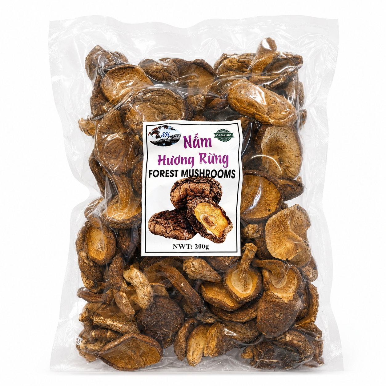Nấm Hương Khô | Mushrooms 200g