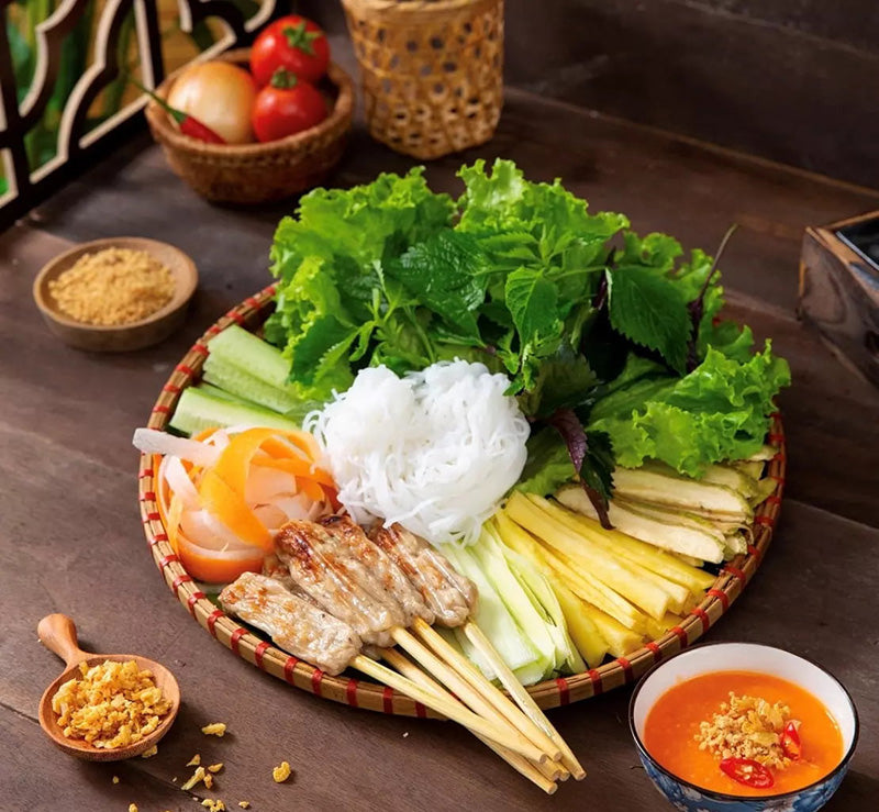 Nem Lụi Huế | Grilled Pork Skewers 10pcs - 500g