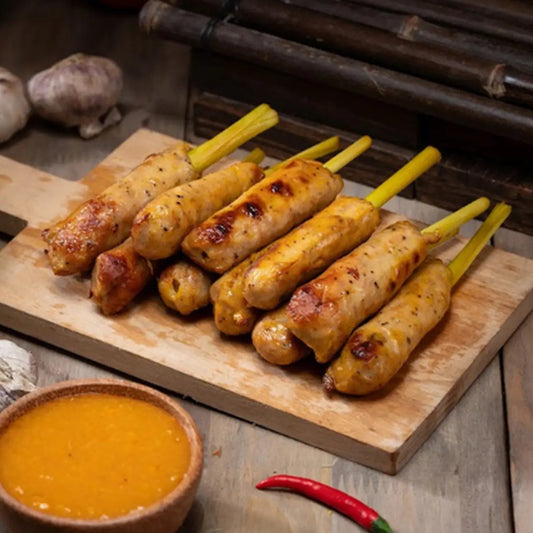 Nem Lụi Huế | Grilled Pork Skewers 10pcs - 500g