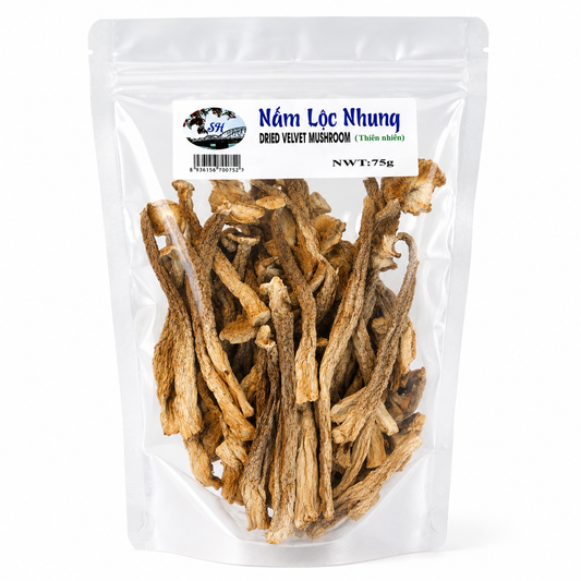 Nấm Lộc Nhung Khô | Dried Pilose Antler Mushroom