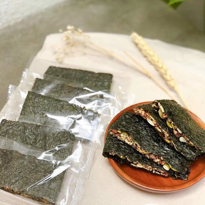 Thanh Rong Biển Kẹp Hạt AB | AB Seaweed Crunch with Nuts