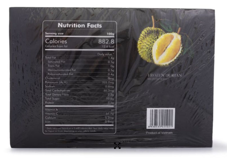 Sầu Riêng Đông Lạnh | Frozen Durian VN RI6