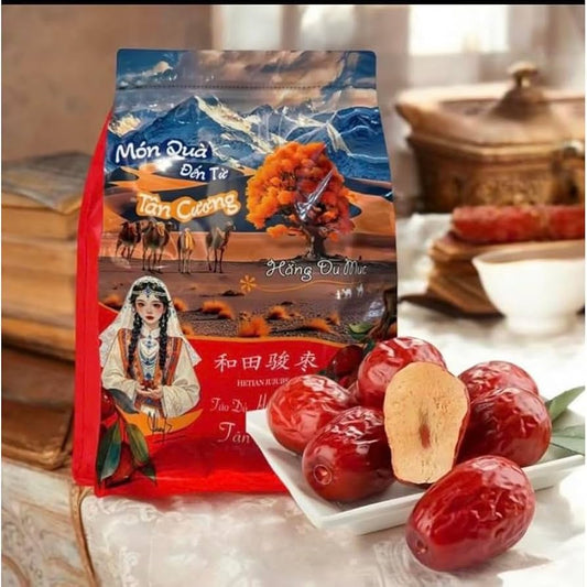 Táo Đỏ Tân Cương - Hằng Du Mục | Dried Jujube 1kg