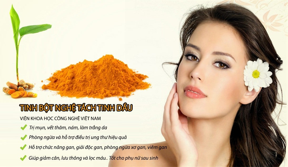 Tinh bột nghệ VCurmin | Curcumin Powder 250g