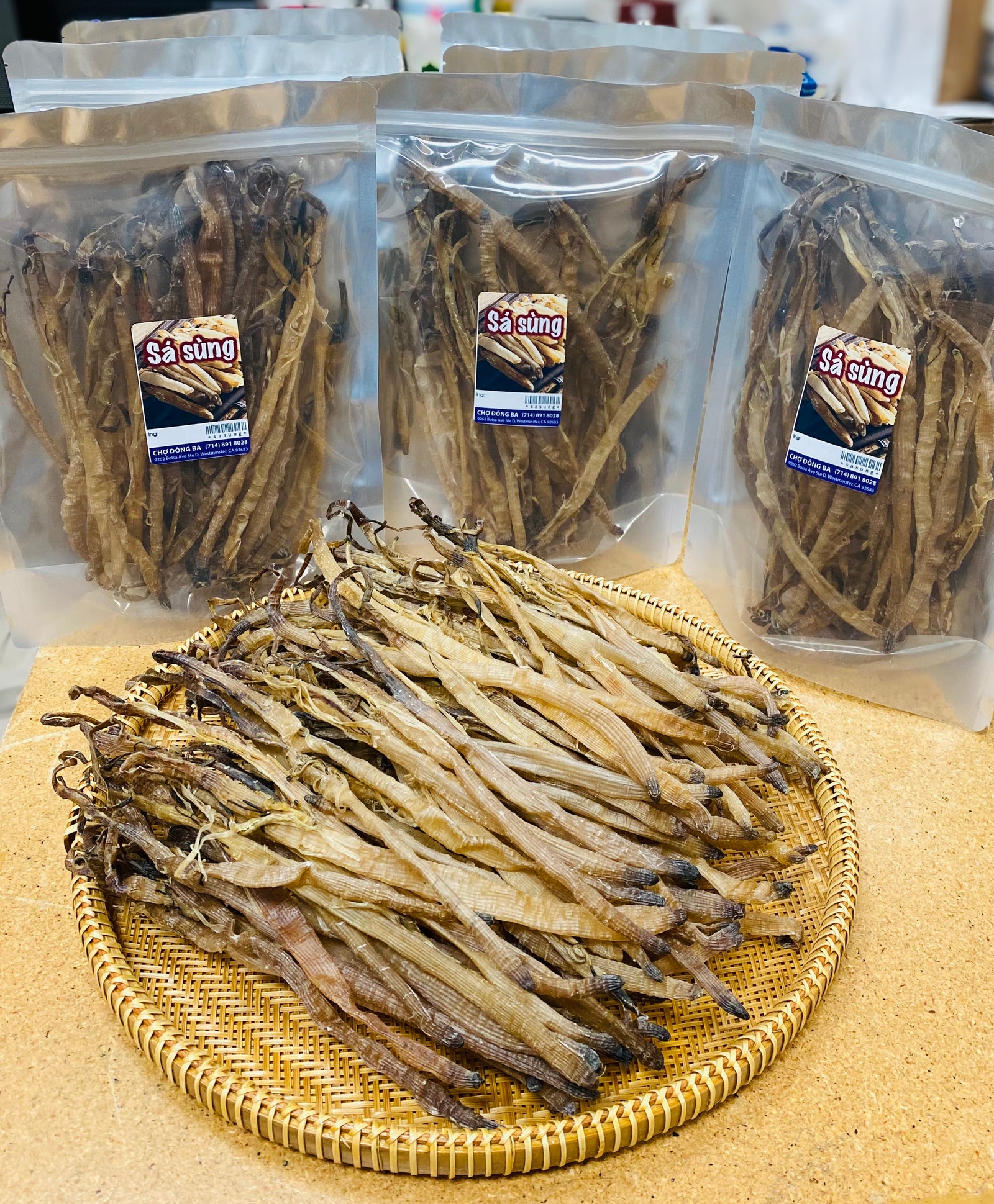 Sá Sùng | Wild Peanut Worm 80g