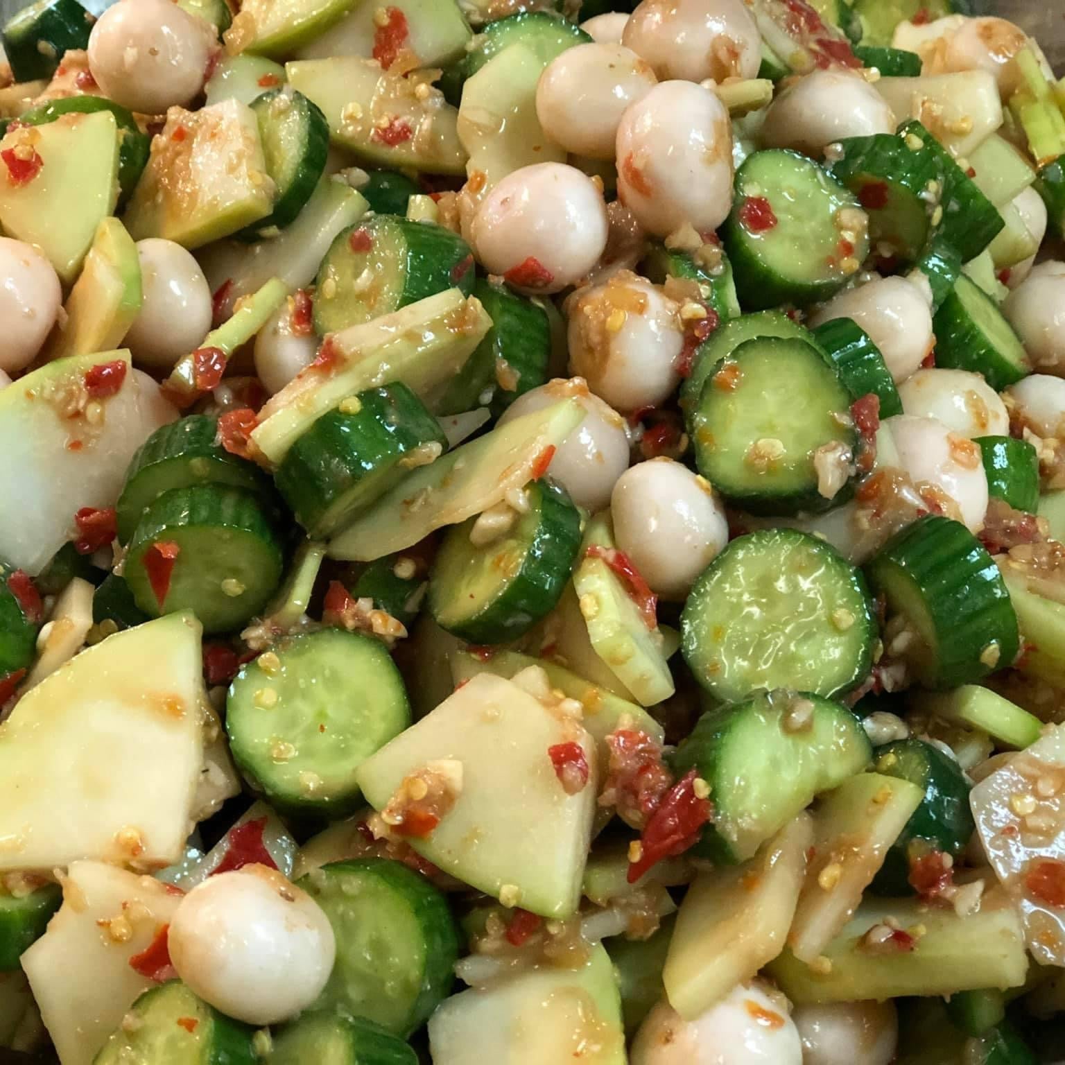 Mắm Nêm Dưa Cà | Fermented Anchovy Sauce with Pickle Vegetables 16oz