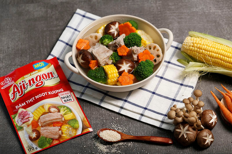 Hạt nêm Aji-ngon-Heo | Aji-ngon Seasoning 900g